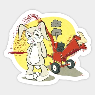 Cuddly Critters Wielding Sharp Objects #5 Sticker